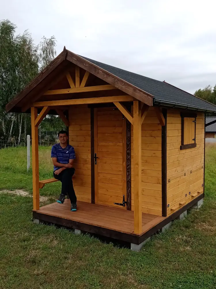 Domek do uloterapii w Złotej