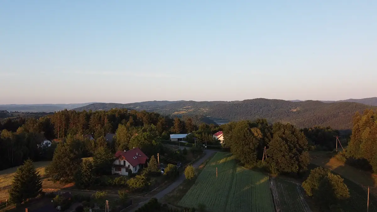 Wytrzyszczka - widok z drona