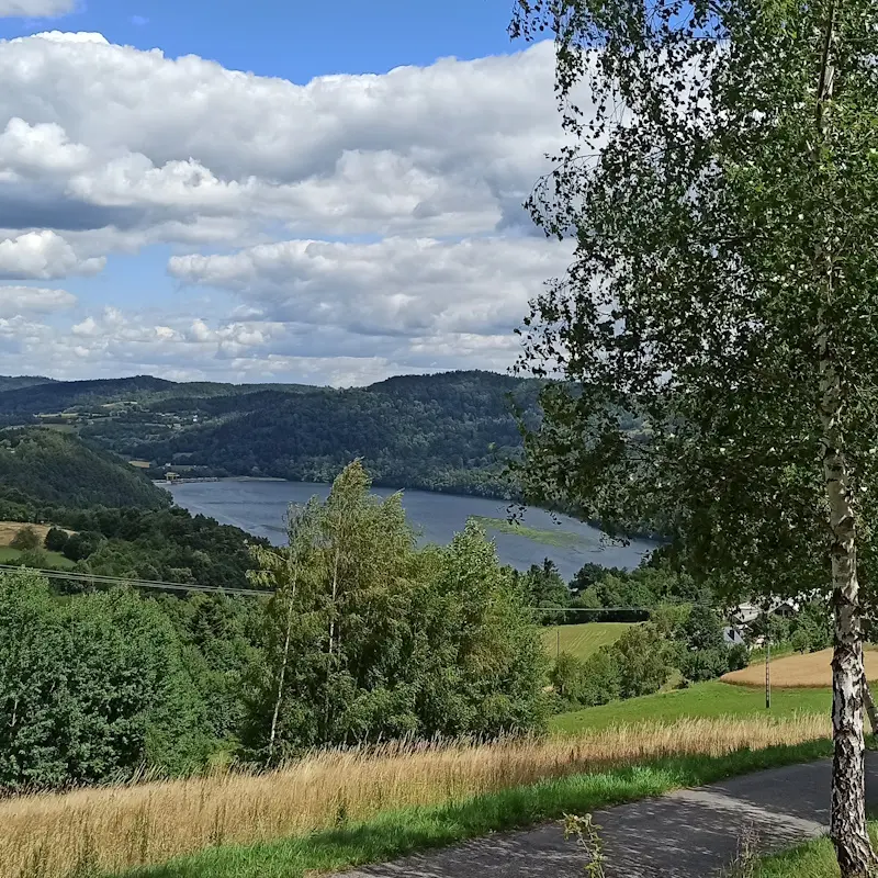 Wytrzyszczka - widok na Jezioro Czchowskie